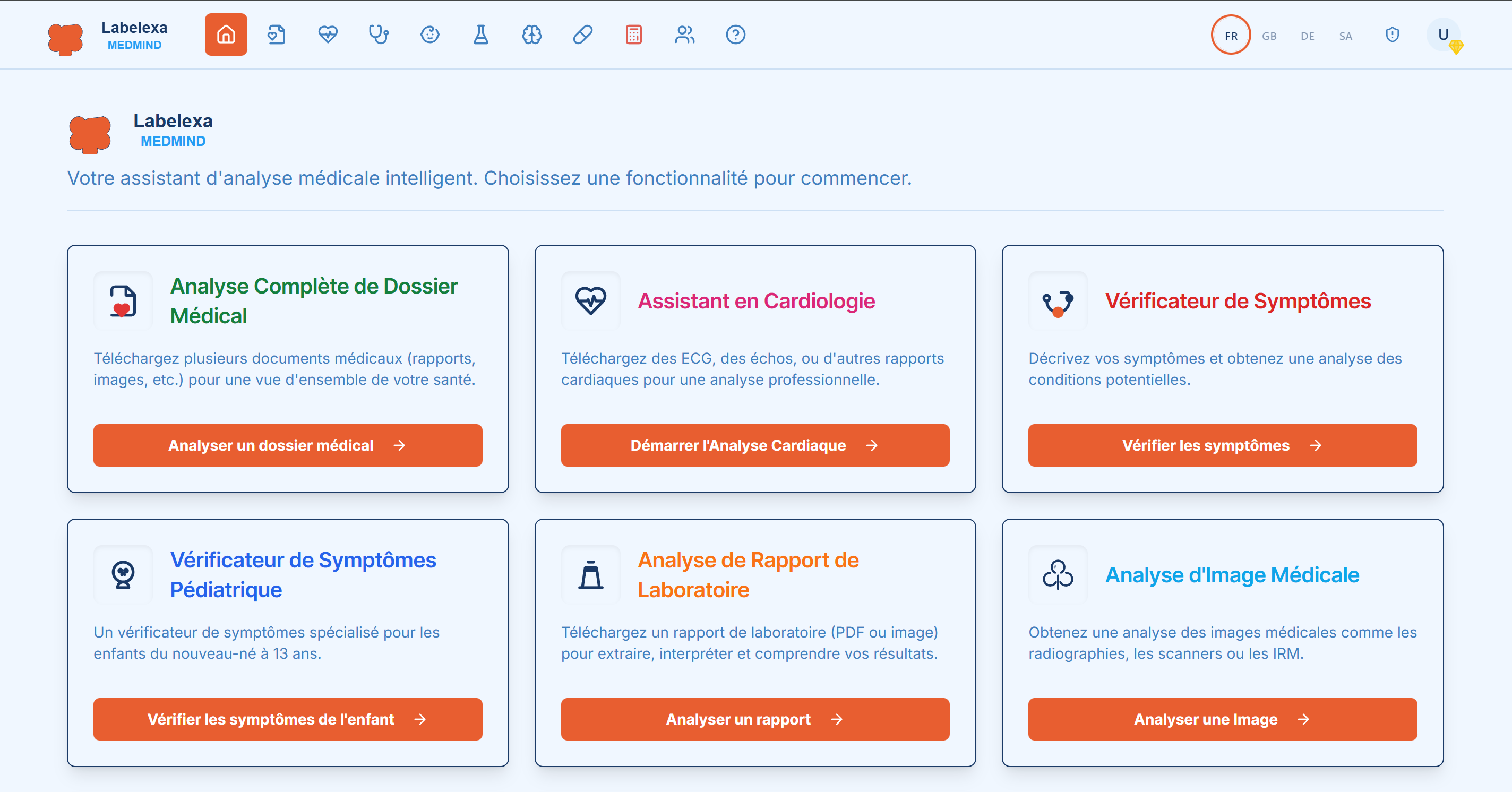 MedMind screenshot